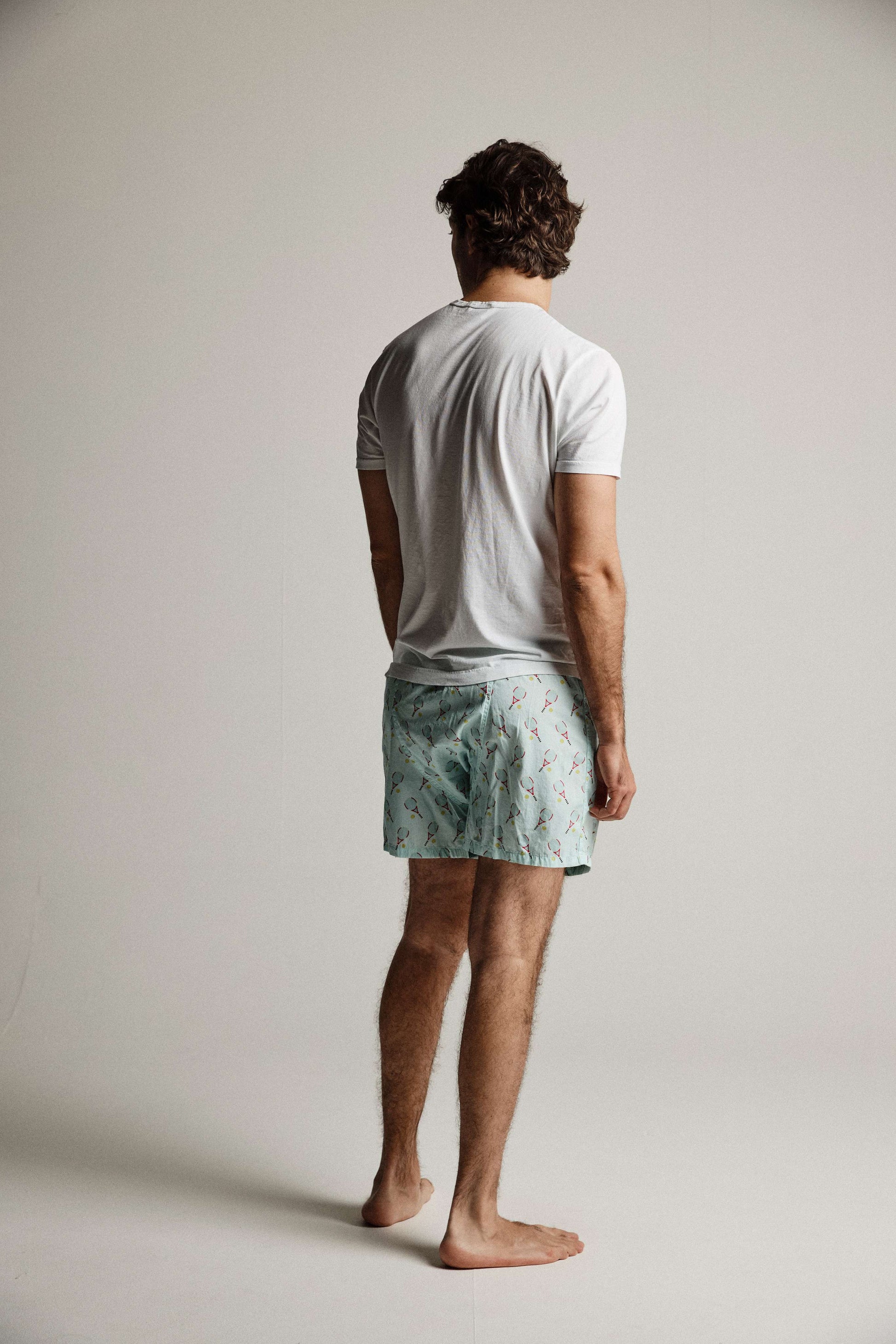 Men Game, Set, Match Tennis Boxer