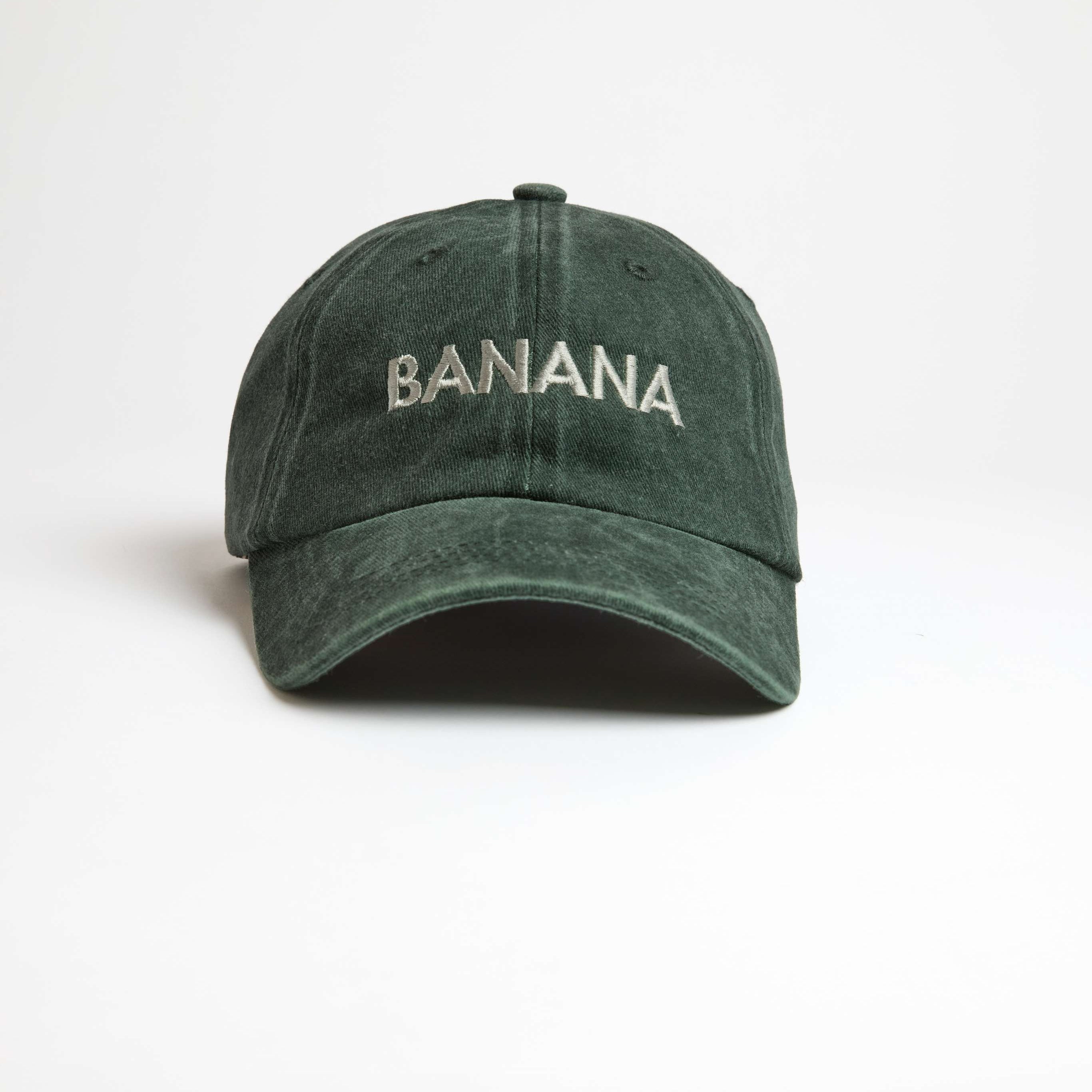 Banana Green Adult Cap