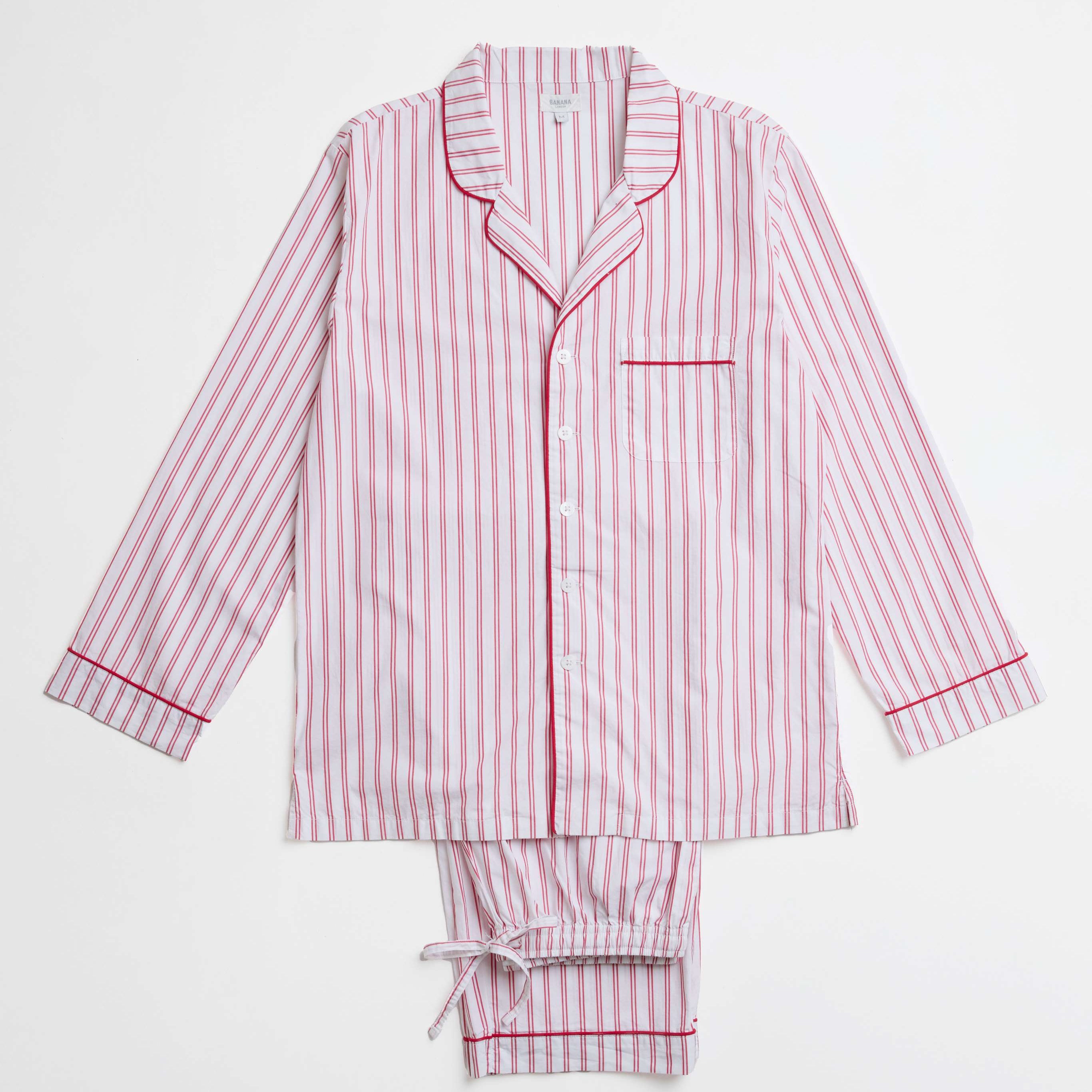Adult Lollipop Red Stripe PJ Set