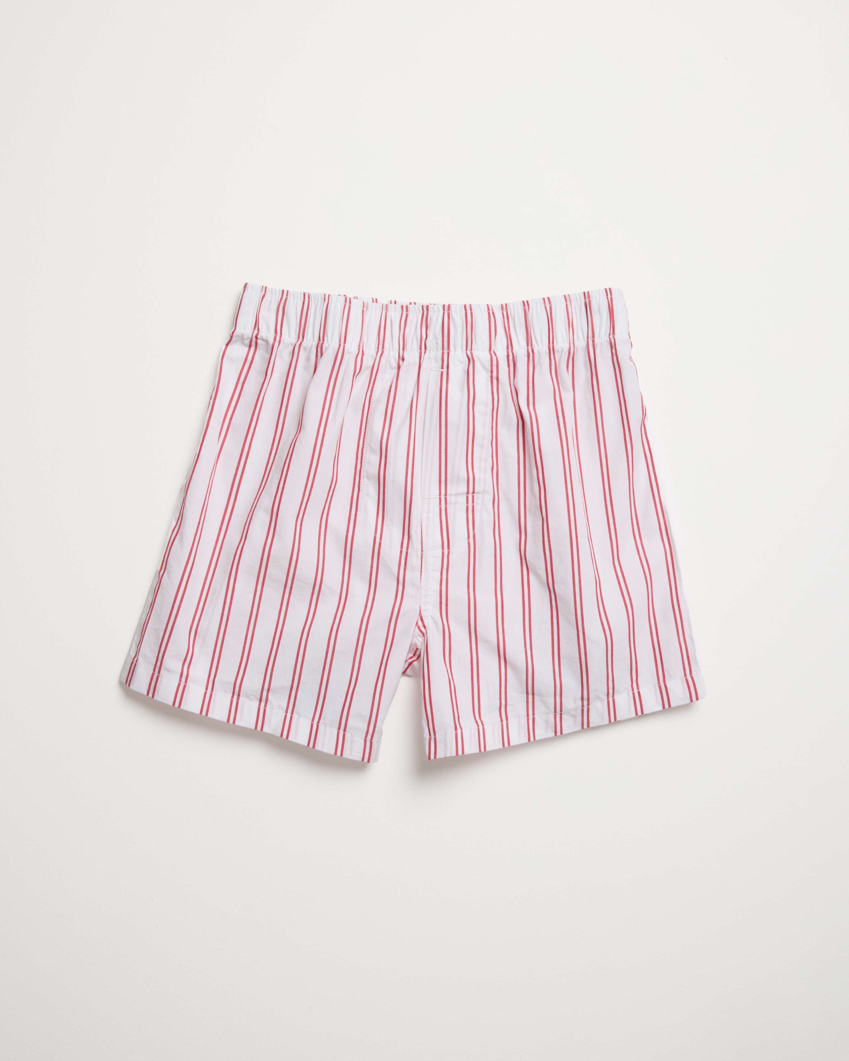 Kids Lollipop Red French Stripe Boxer