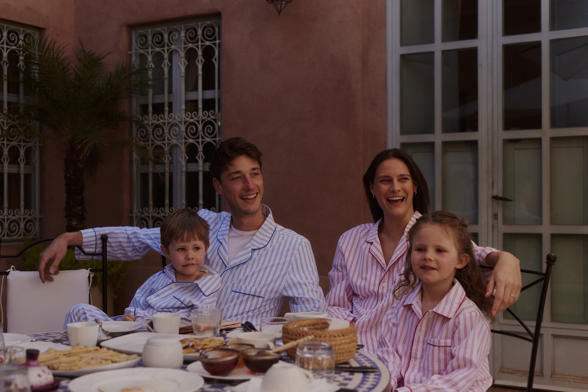 Kids Lollipop Red Stripe PJ Long Set