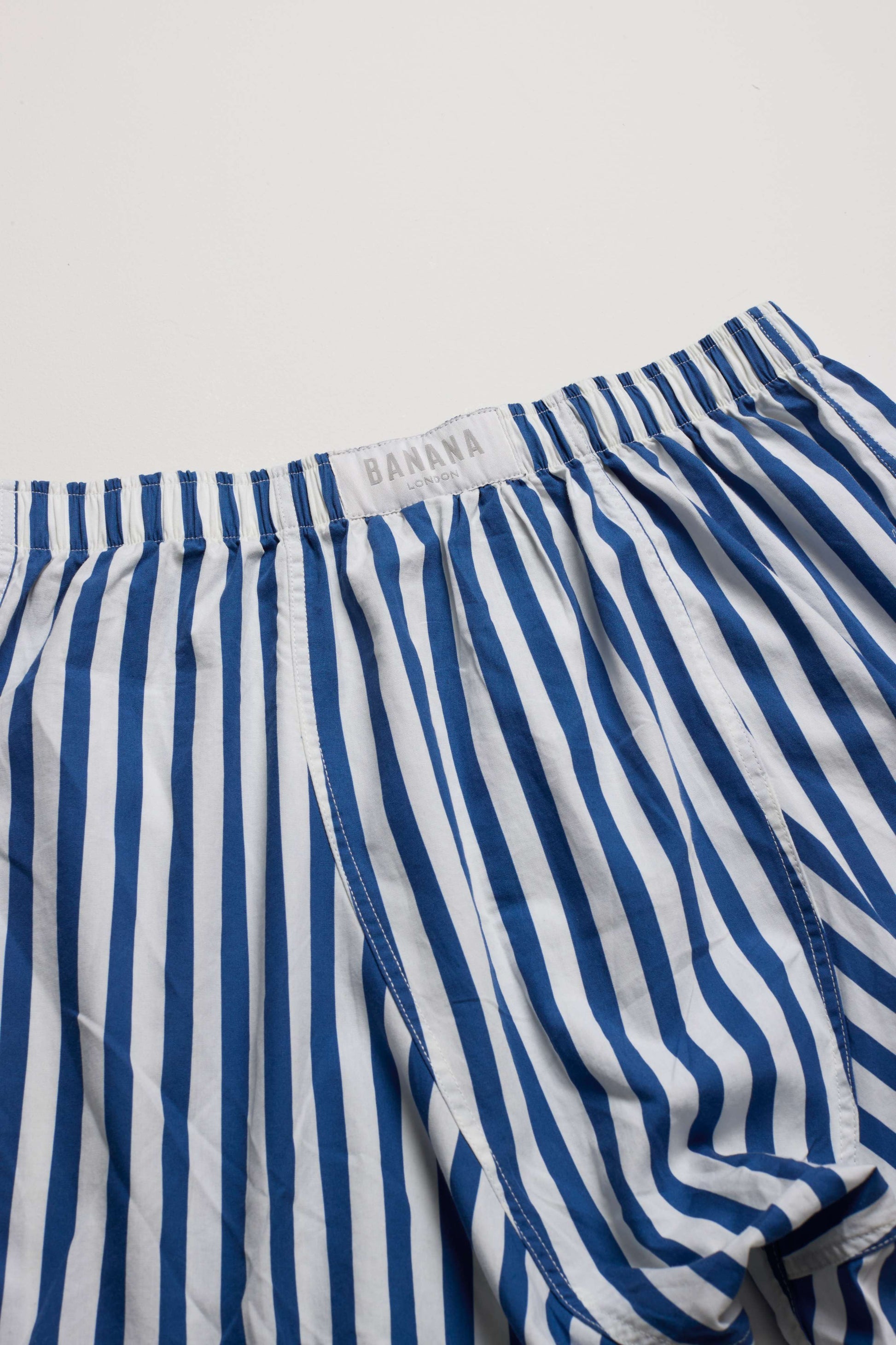 Men Nautical Navy Wide Stripe Boxer