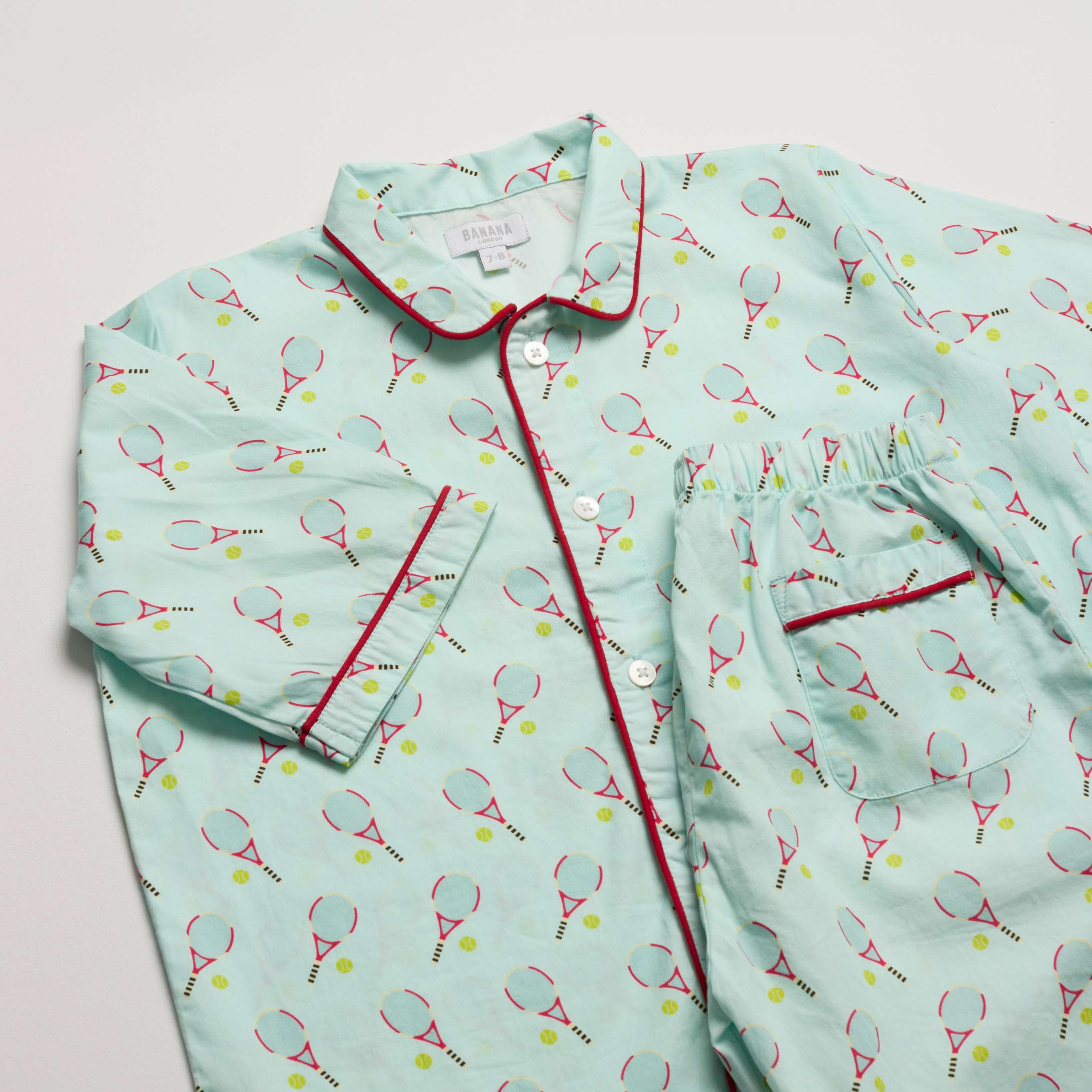 Kids Game, Set, Match Tennis PJ Short Set