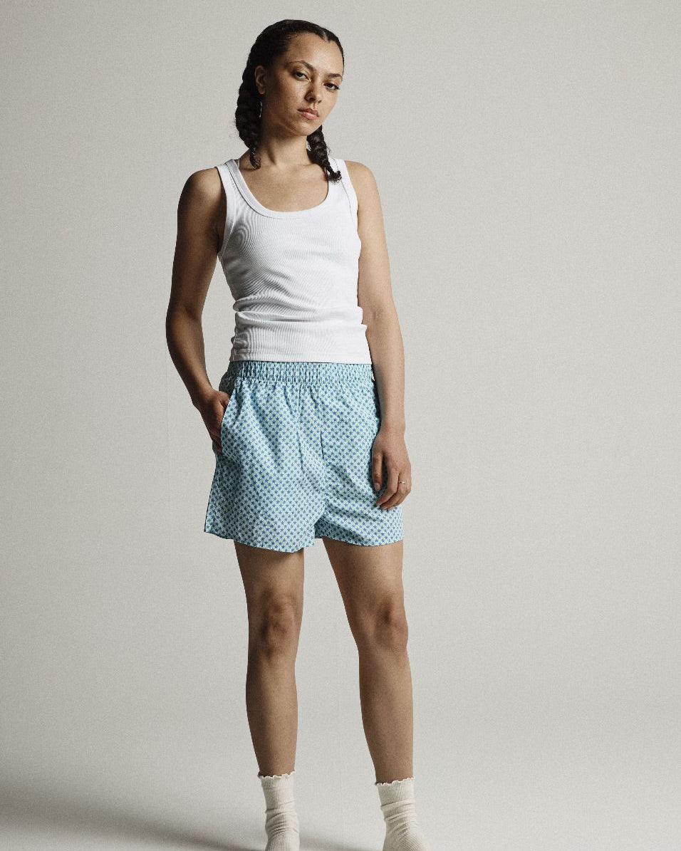 Women Cosmic Bloom Star Boxer