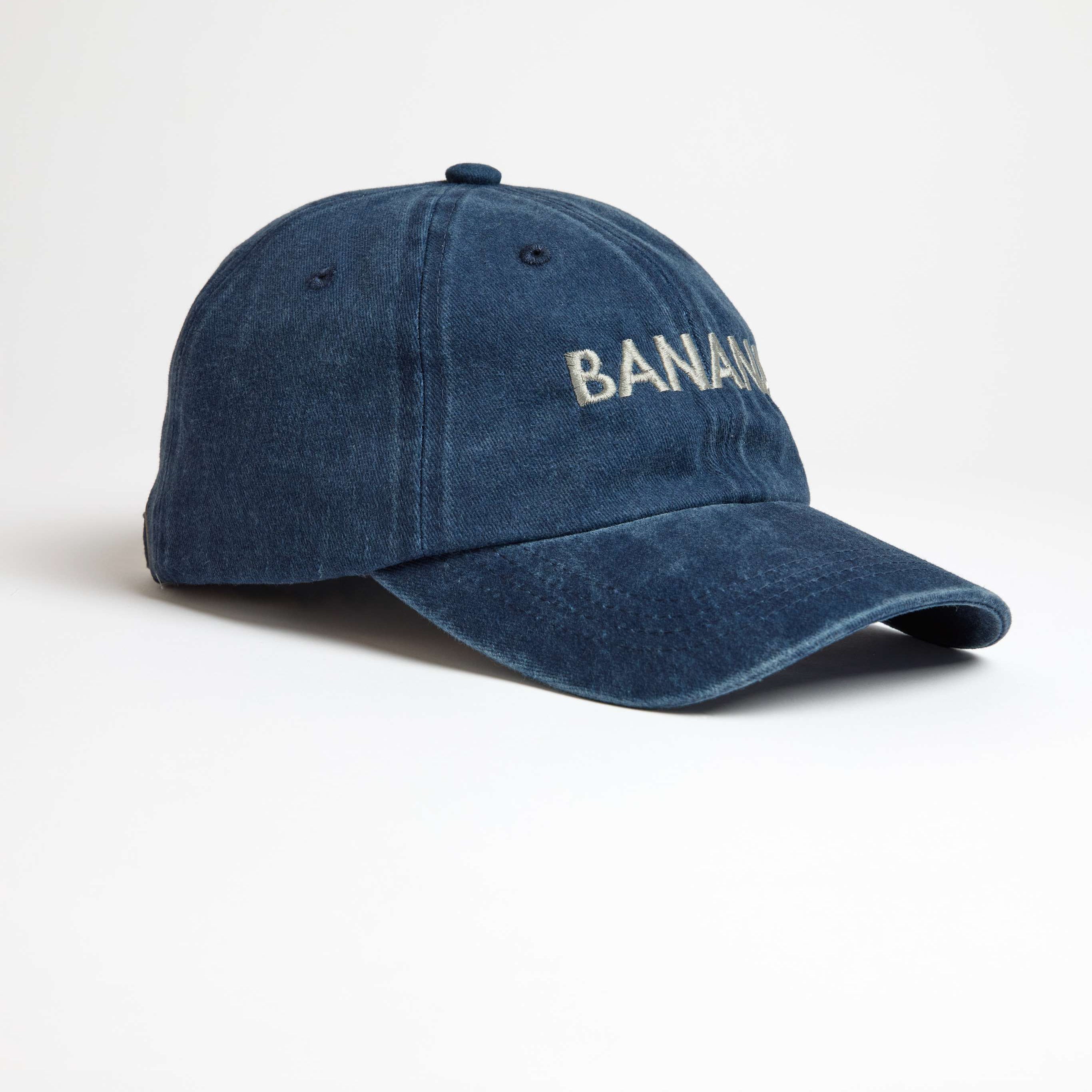 Banana Denim Adult Cap
