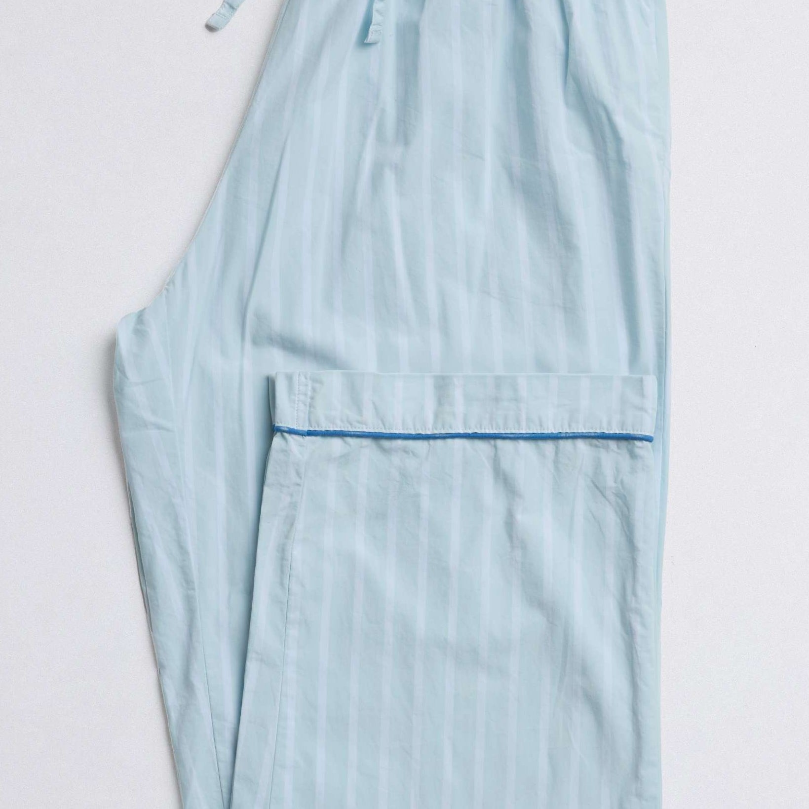 Adult Icy Blue Stripe PJ Bottoms