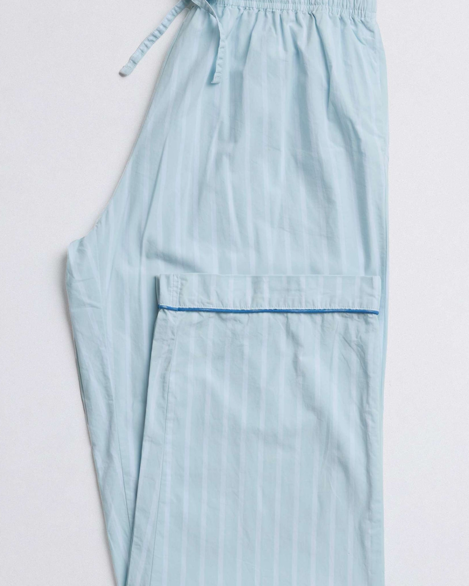 Adult Icy Blue Stripe PJ Bottoms