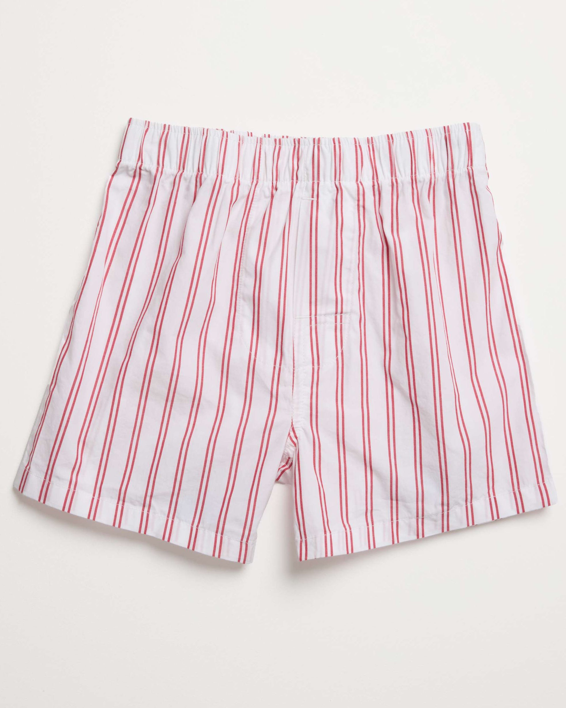 Kids Lollipop Red French Stripe Boxer