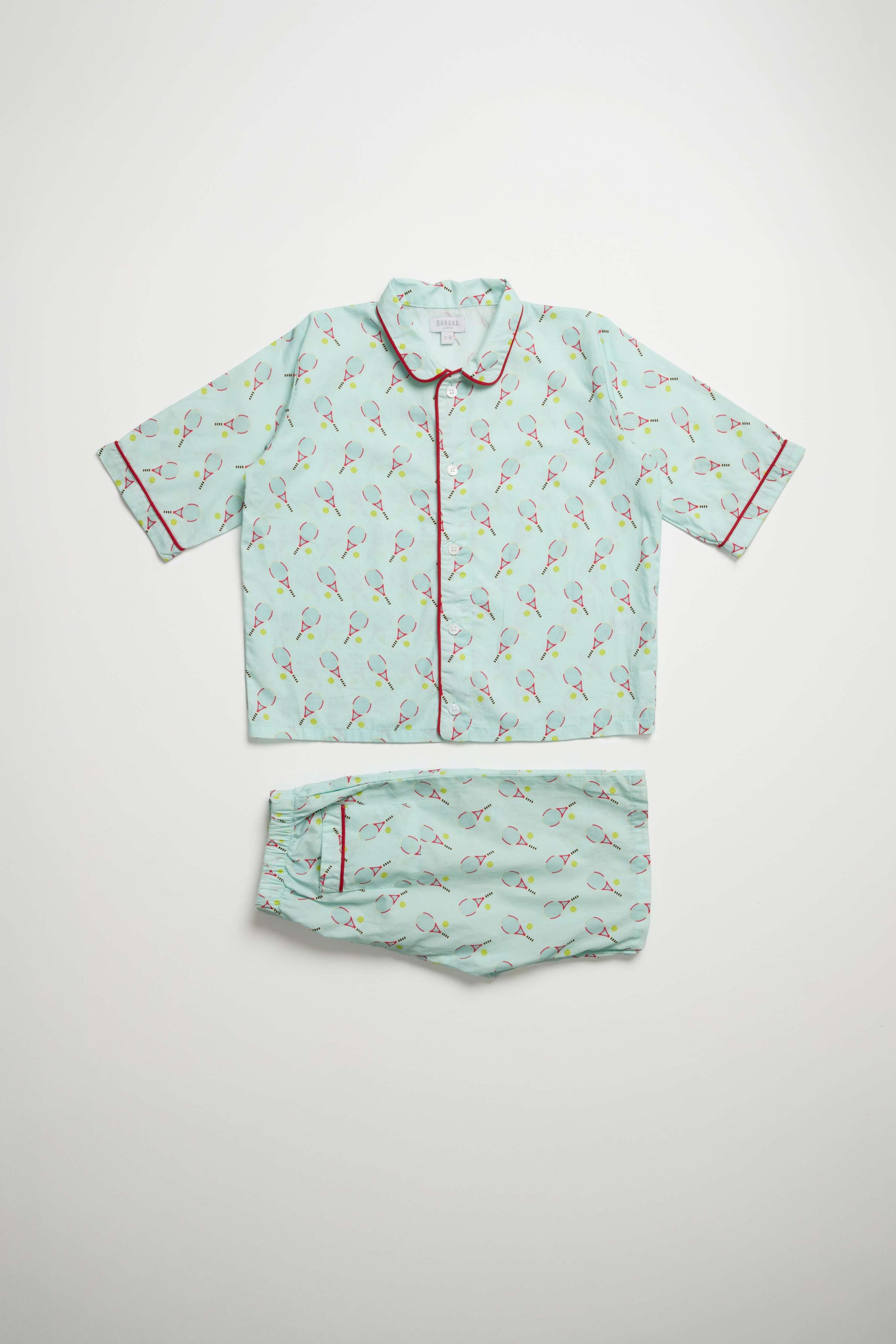 Kids Game, Set, Match Tennis PJ Short Set