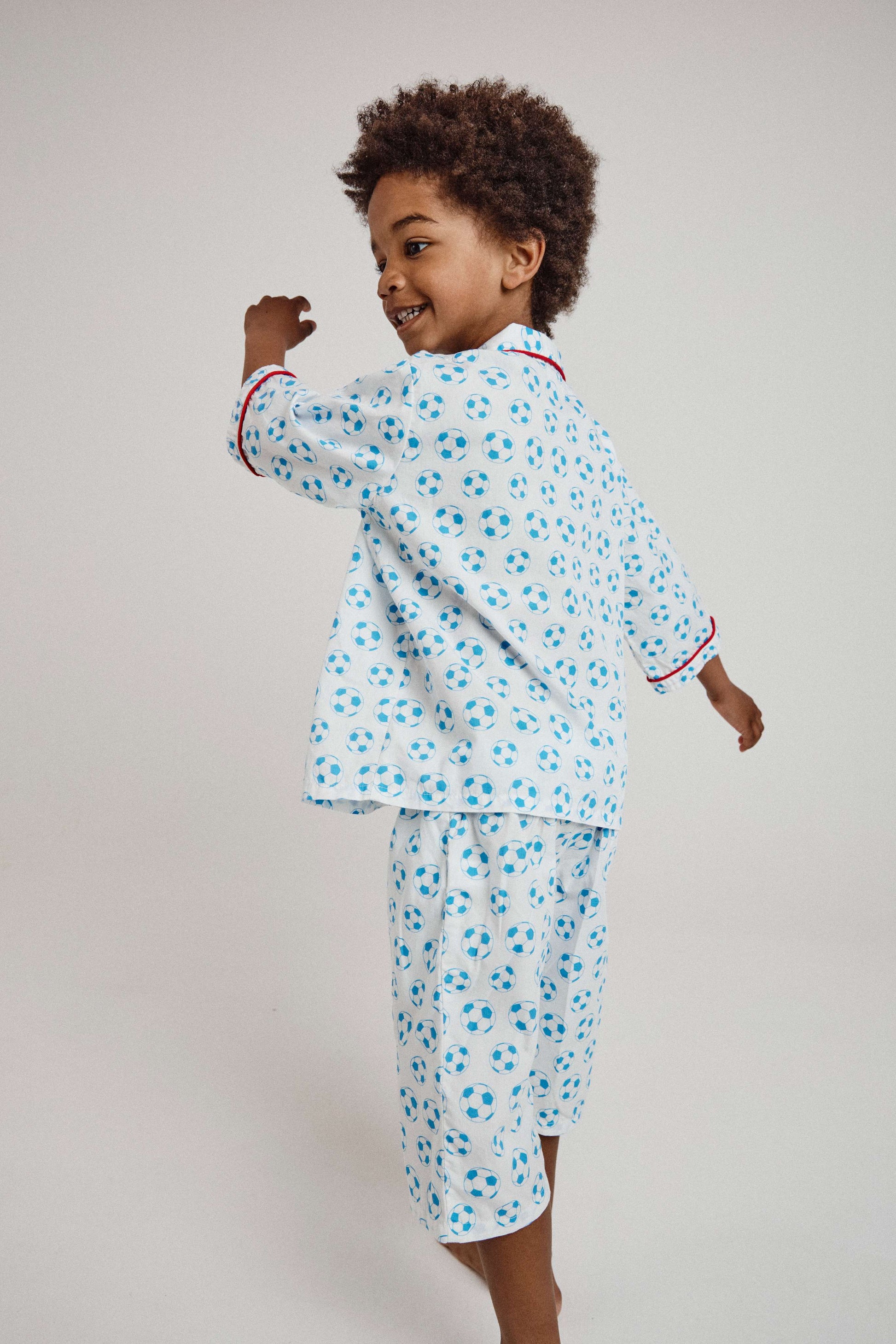 Kids Football PJ Short Set