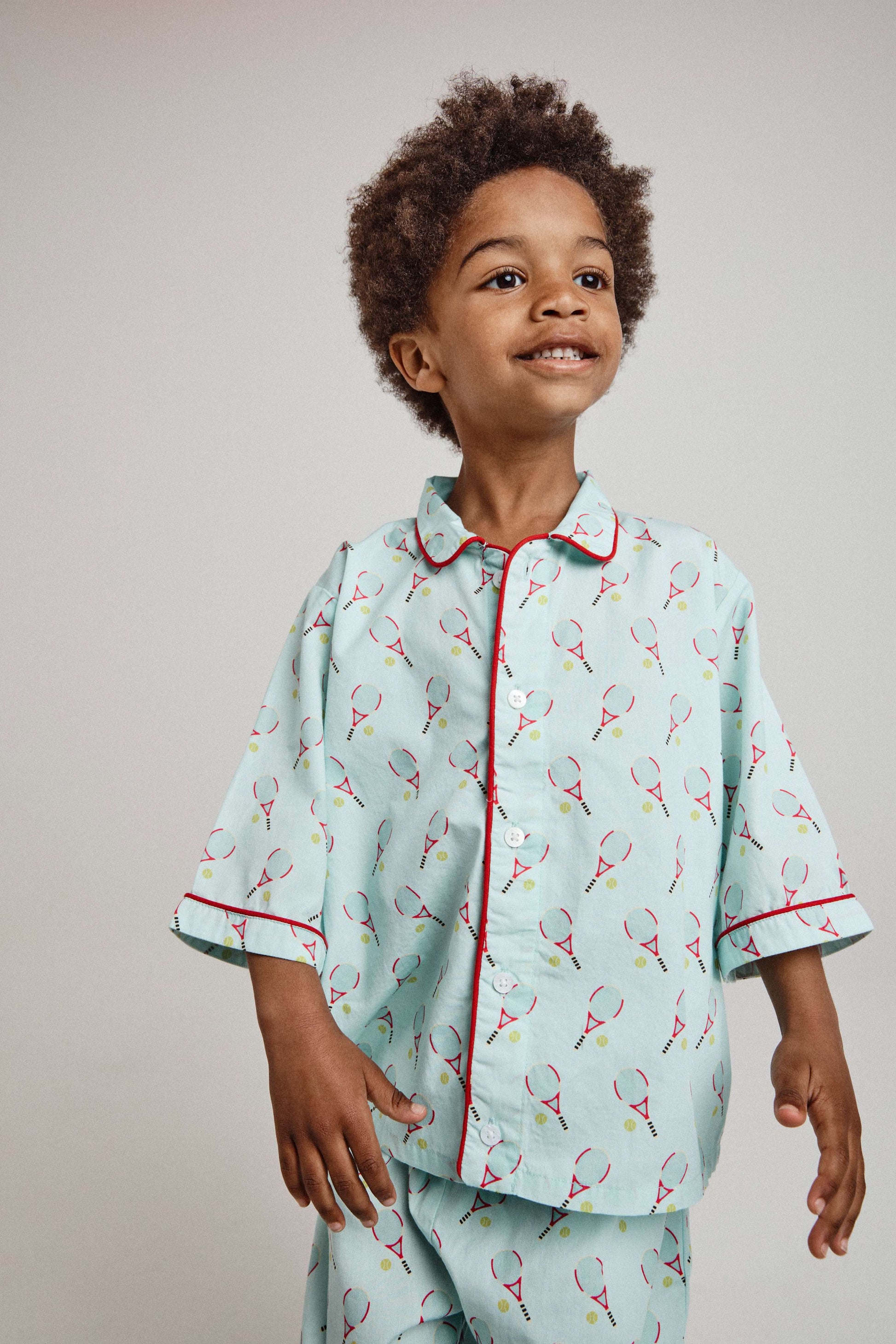 Kids Game, Set, Match Tennis PJ Short Set