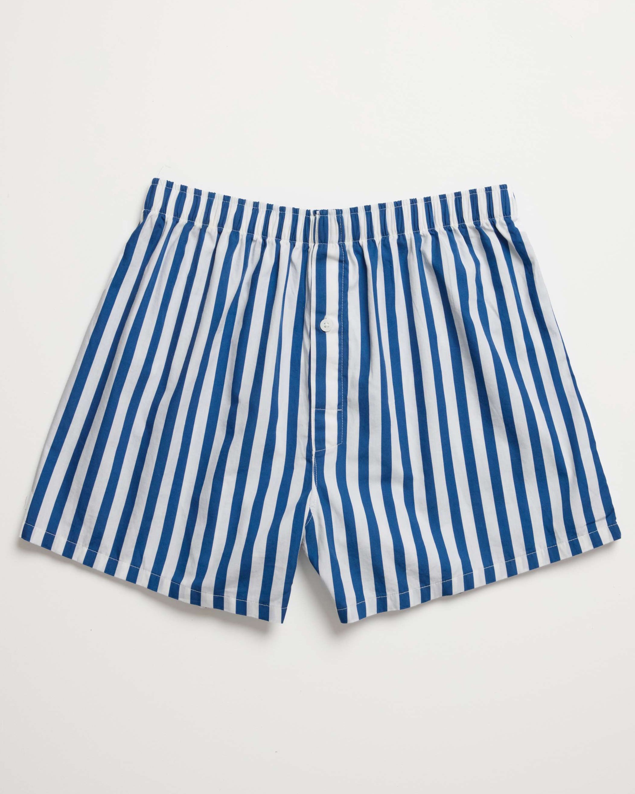 Men Nautical Navy Wide Stripe Boxer