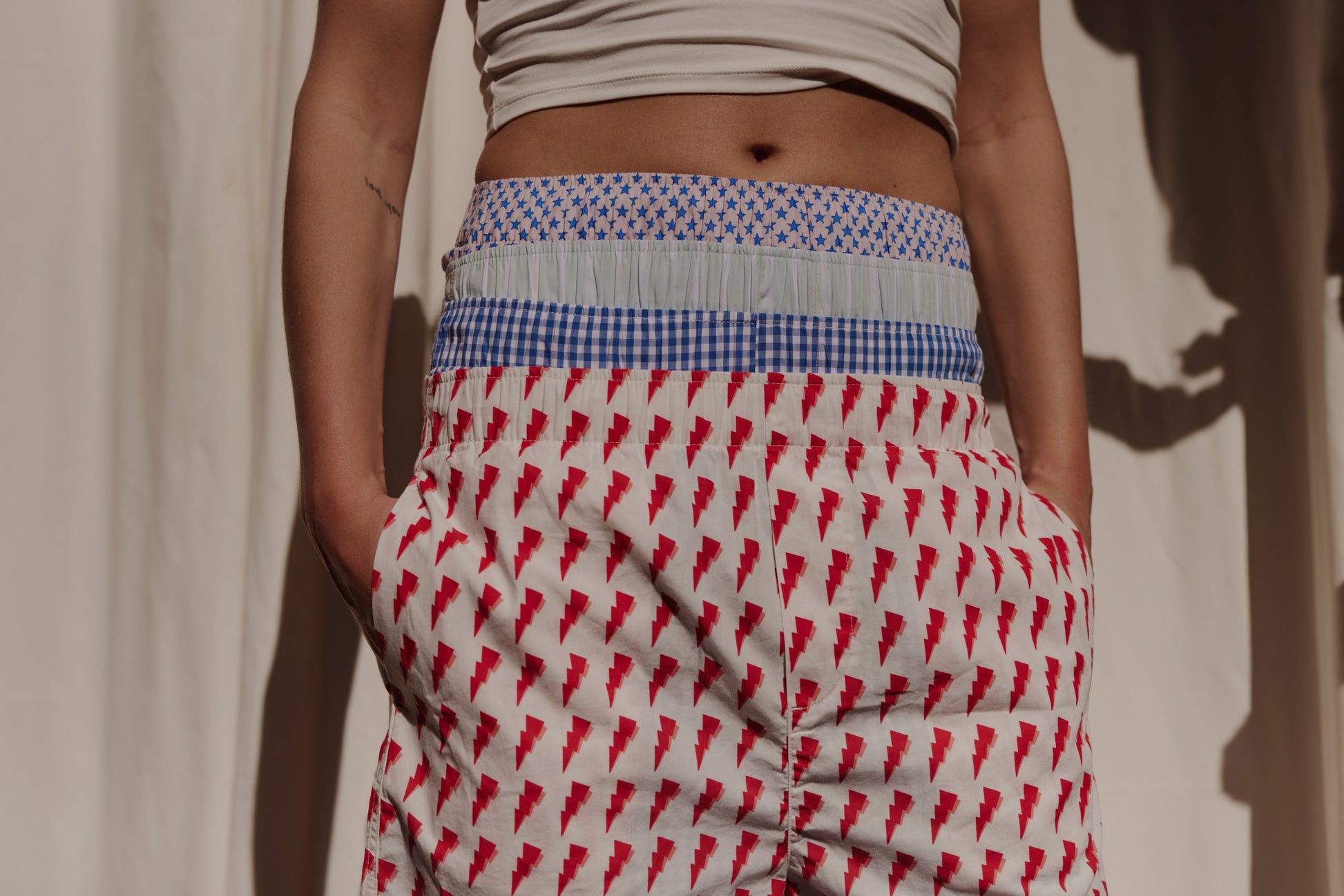 Women Lightening Bolt Boxer