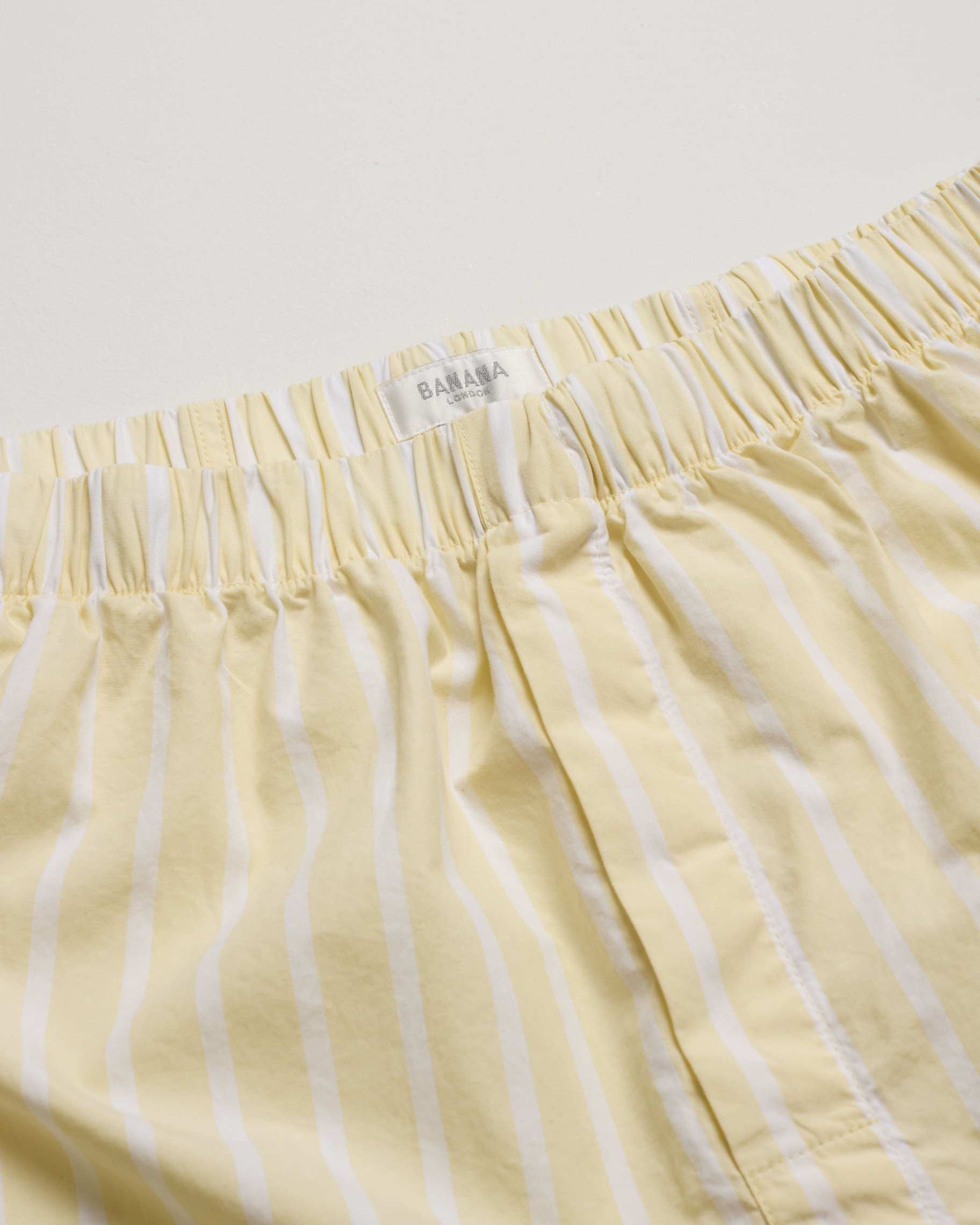 Buttery Yellow Stripe Boxers