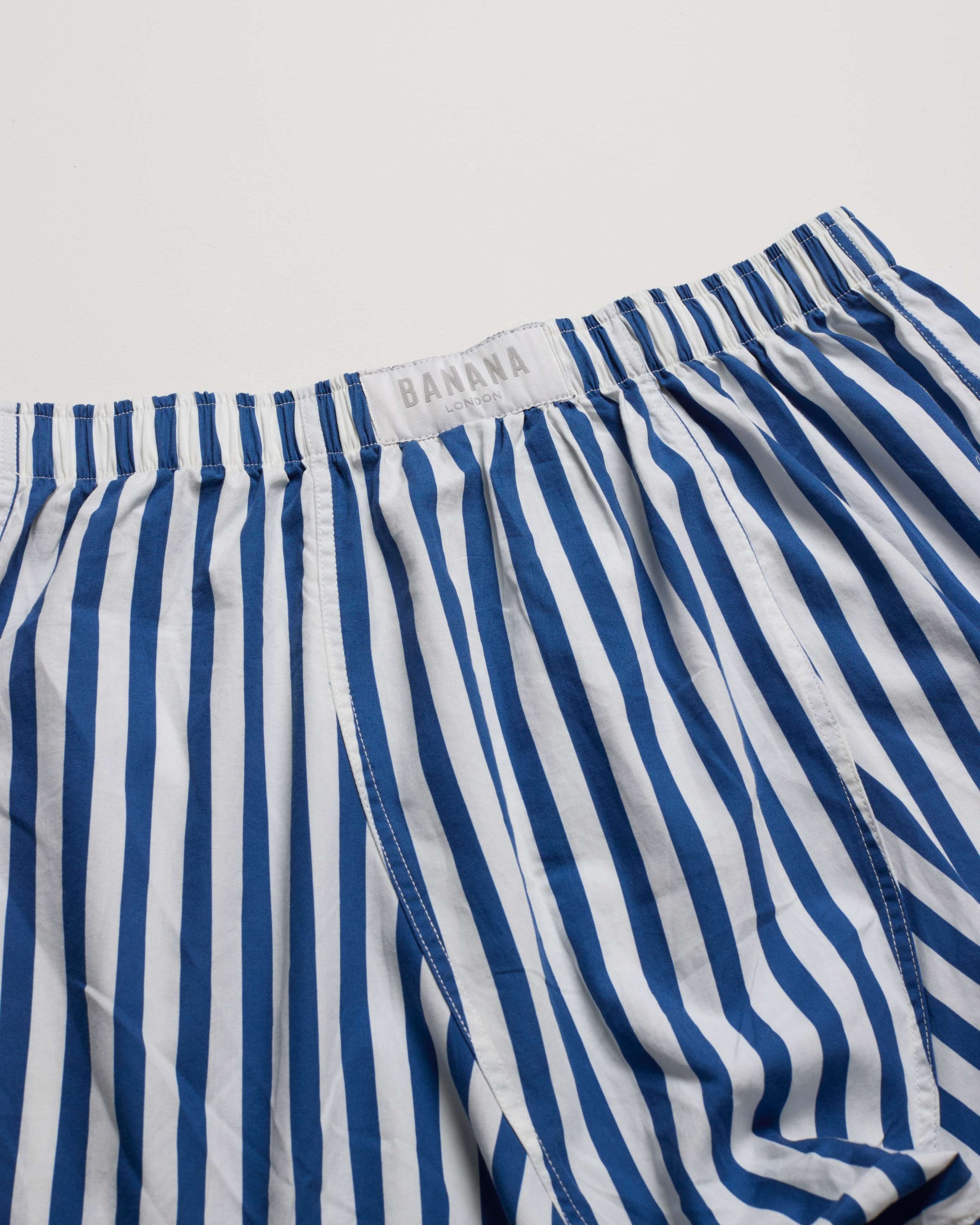 Nautical Navy Wide Stripe Boxer