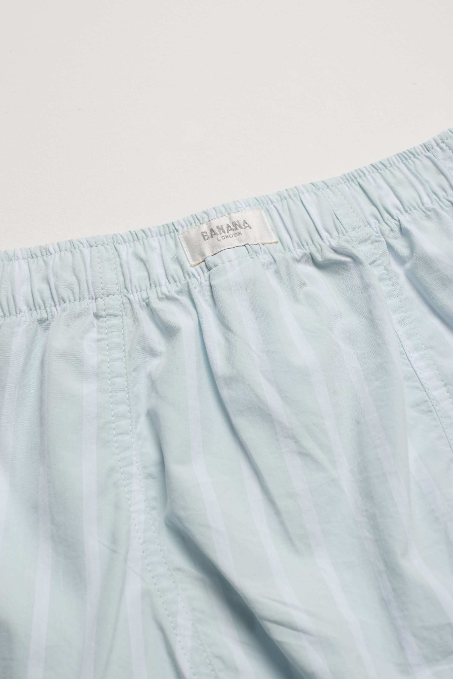 Kids Icy Blue Stripe Boxer