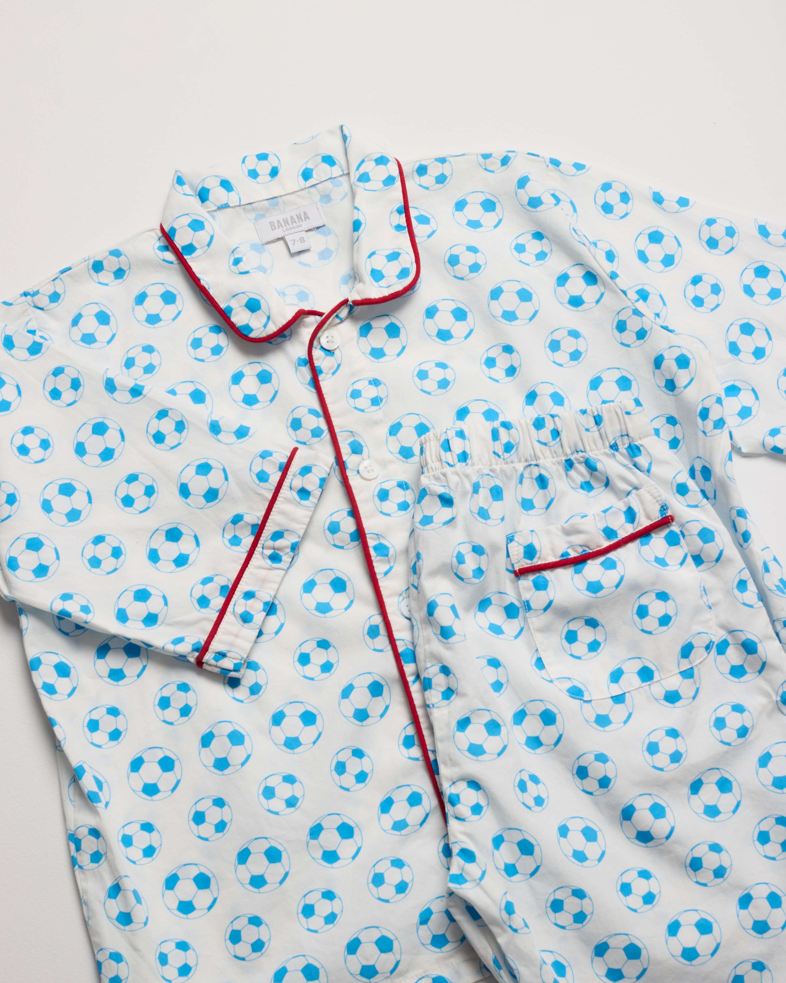 Kids Football PJ Short Set