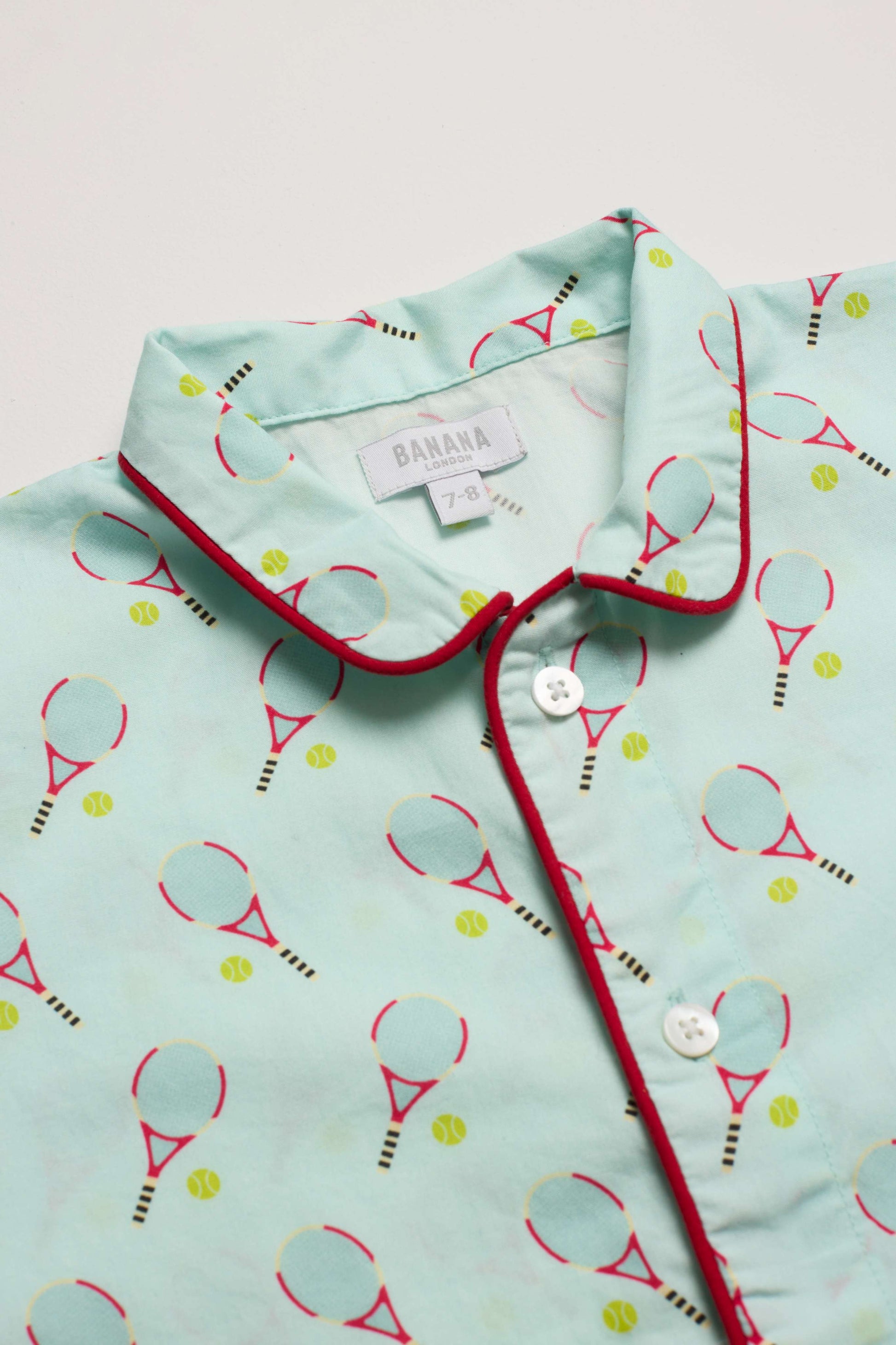 Kids Game, Set, Match Tennis PJ Short Set