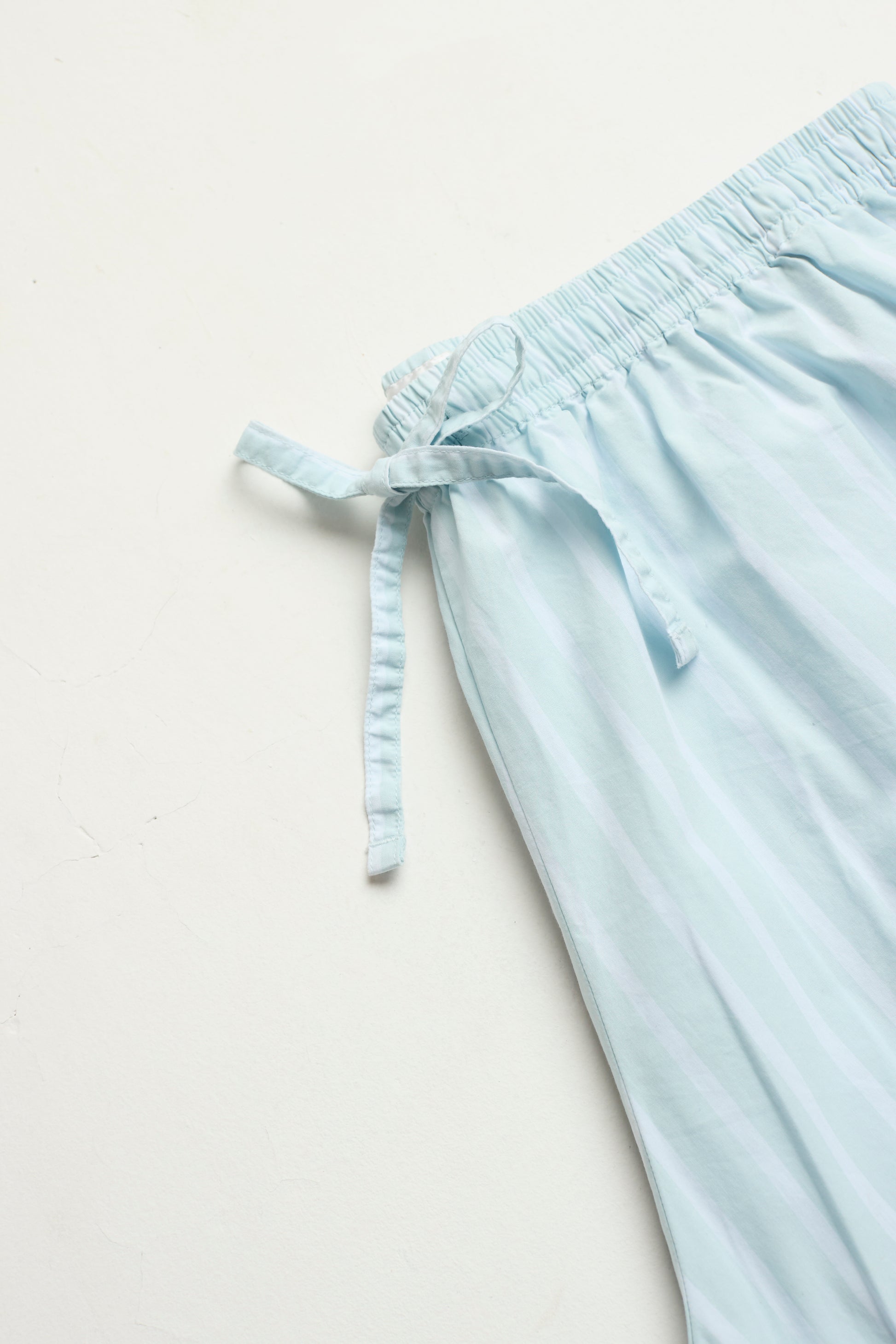 Icy Blue Stripe Adult PJ Set