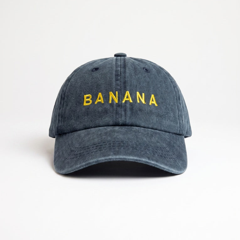 Kids Banana Denim Cap