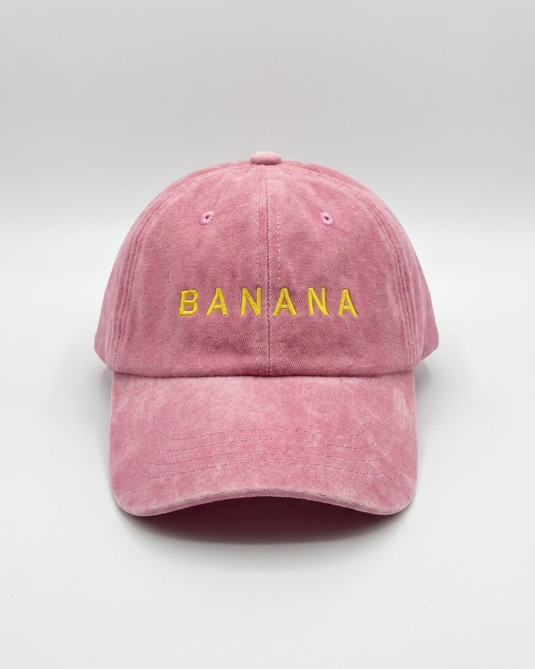 Kids Banana Pink Cap