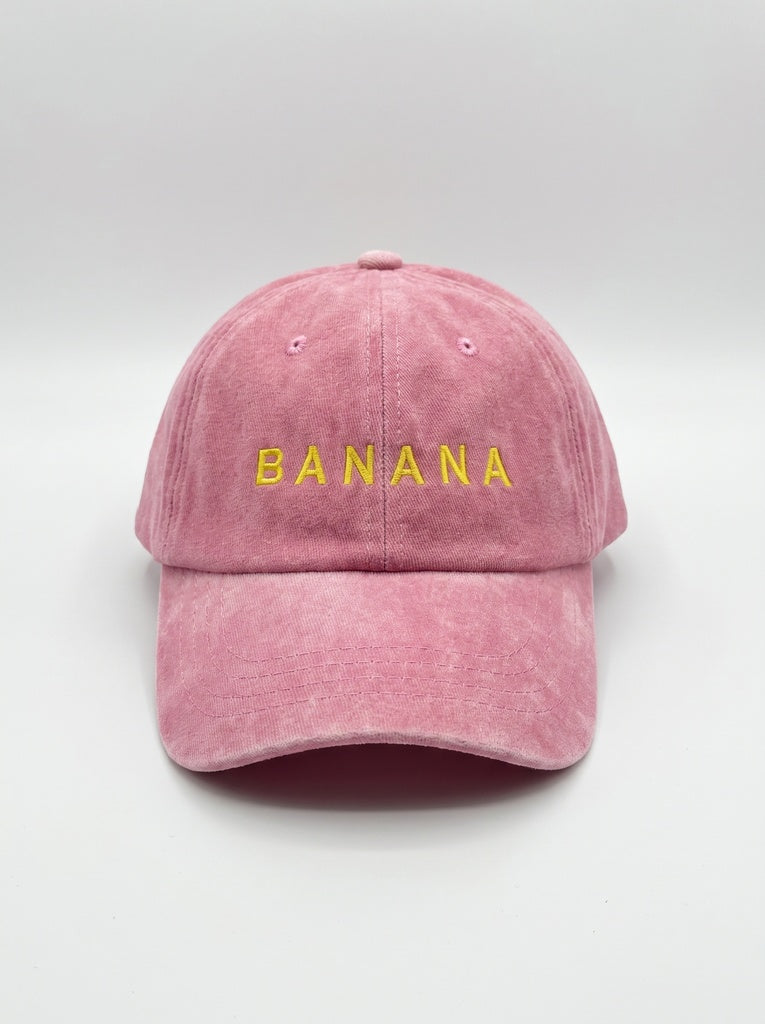 Kids Banana Pink Cap