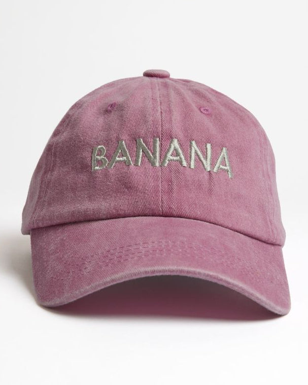 Kids Banana Pink Cap